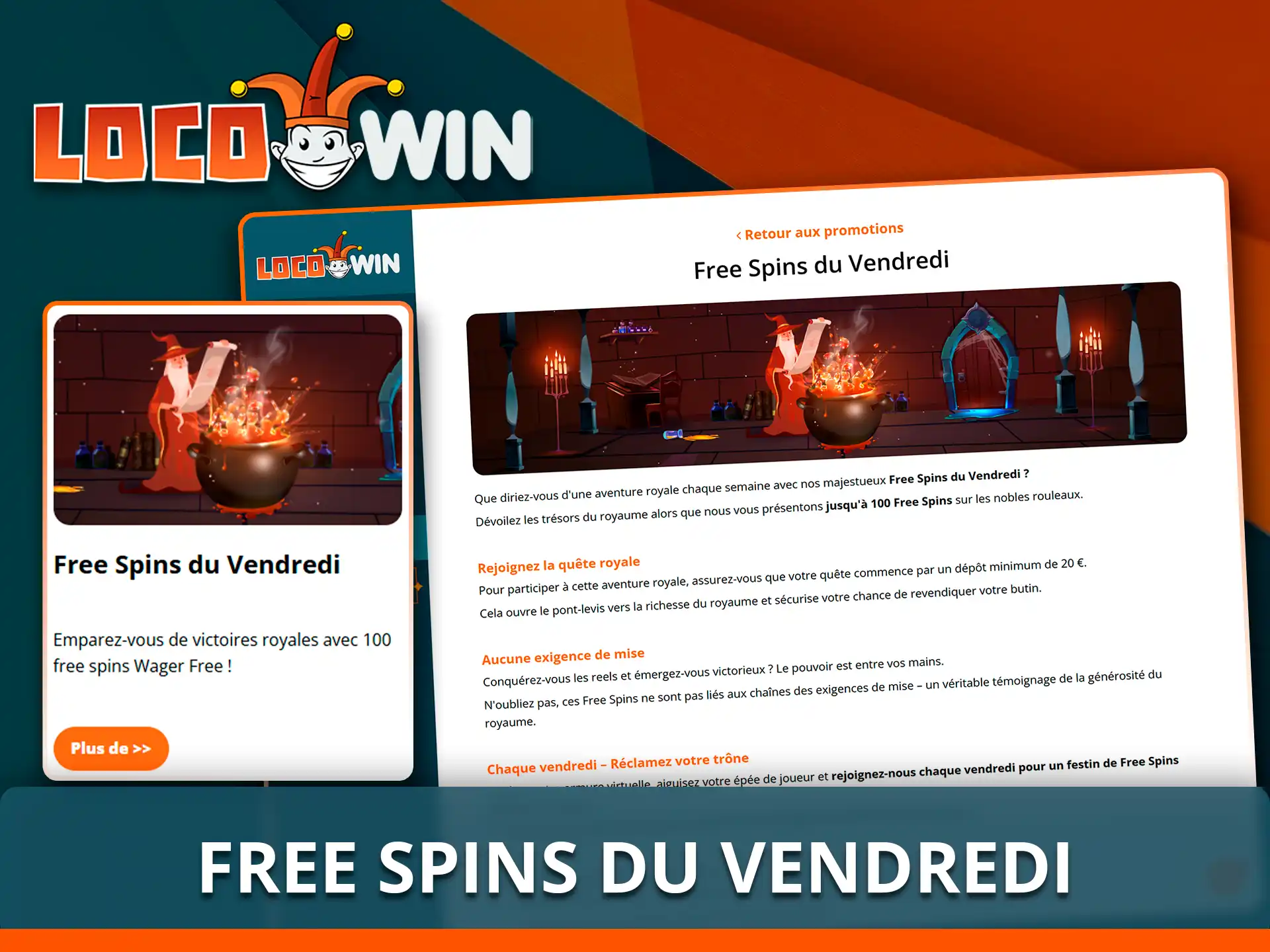 Tours gratuits offerts chaque fin de semaine sur Locowin.