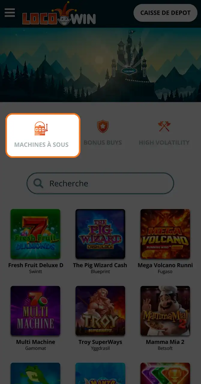 Trouvez le jeu Aviator sur Locowin.
