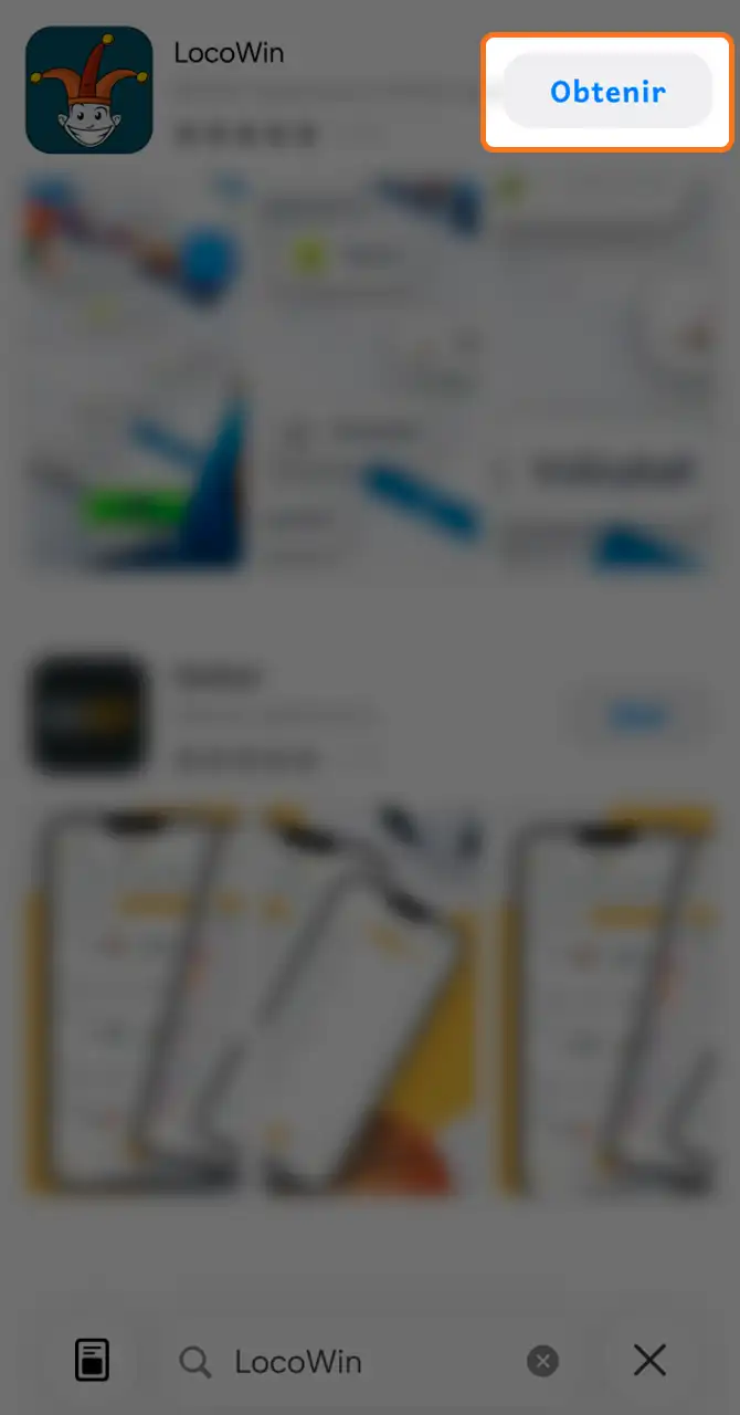 Téléchargez l'application officielle de Locowin.