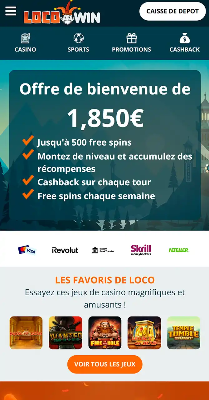 Activez les notifications de l'application Locowin.