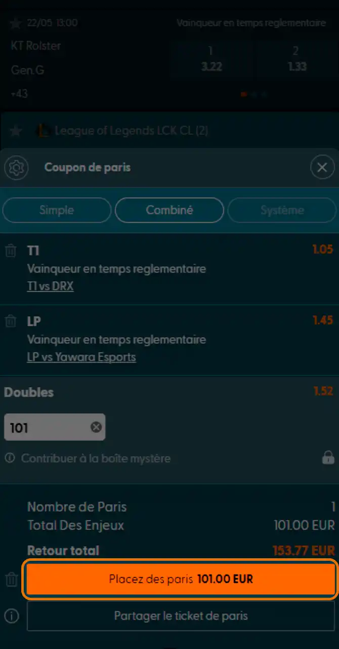 Choisissez votre marché esports sur Locowin.