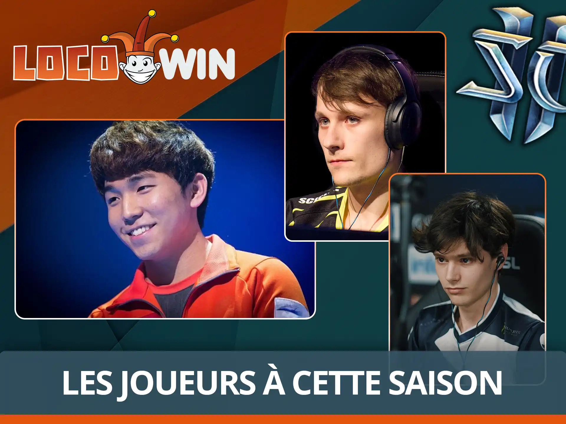 Suivez les joueurs StarCraft sur Locowin.